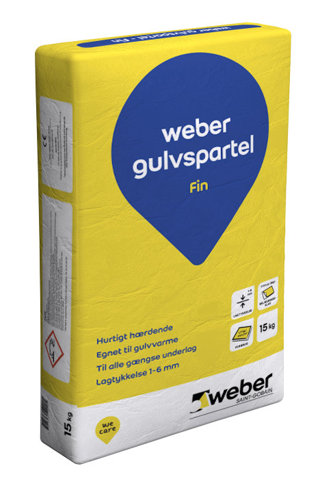 Weber gulvspartel fin 15 kg